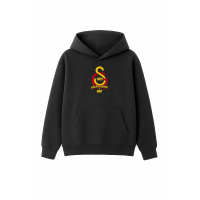 Галатасарай худи черное с принтом по центру