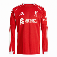 Ливерпуль футболка домашняя с длинным рукавом 2025/26 Ливерпуль футболка домашняя с длинным рукавом 2025/26