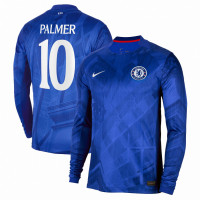 Челси футболка домашняя с длинным рукавом 2025/26 Палмер 10 Челси футболка домашняя с длинным рукавом 2025/26 Палмер 10