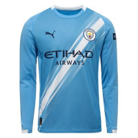 Манчестер Сити футболка домашняя с длинным рукавом 2025/26