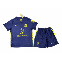 Атлетико Мадрид детская форма гостевая 2025/26