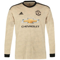 Футболка Ман Юнайтед (Manchester United) с длинным рукавом для гостевых игр 2019-2020