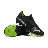 Бутсы Puma Ultra 1.4 Instinct чёрные с зелёным