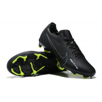 Бутсы Nike Mercurial Vapor XV чёрные с зеленым